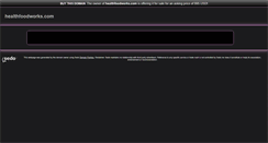 Desktop Screenshot of healthfoodworks.com